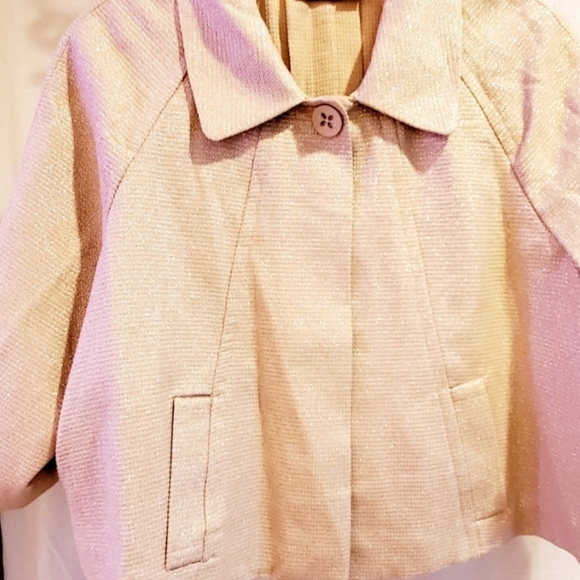 Swing Blazer Cream plus size 20 woman - Picture 7 of 8